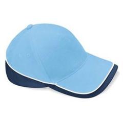 multicolor cap Sky-navy-wit