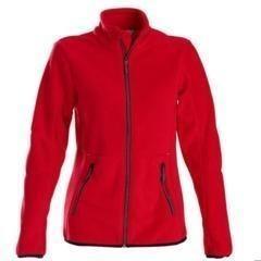Fleecevest Dames red