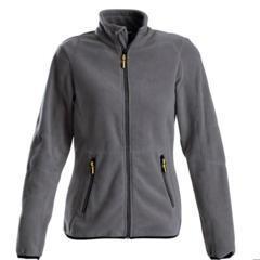 Fleecevest Dames grey