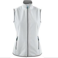 Softshell vest Dames white