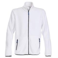 Fleecevest Heren white