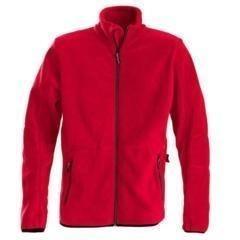 Fleecevest Heren red