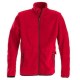 Fleecevest Heren red