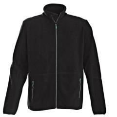 Fleecevest Heren black