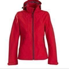 Hardshell Jas Dames red
