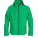 Hardshell Jas Heren green