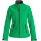 Softshell Jas Dames green
