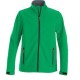 Softshell Jas Heren green