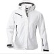 Gevoerde softshell jas Dames white