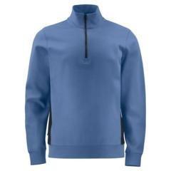 Sweatshirt Heren met rits blue