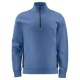 Sweatshirt Heren met rits blue