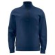 Sweatshirt Heren met rits navy