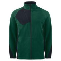 Microfleece vest Heren green