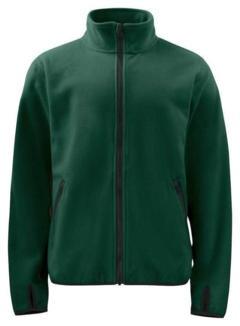 Fleecejas werk Heren green
