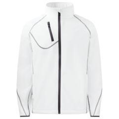 Softshell jas werk white