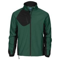 Softshell jas werk green