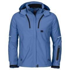 Softshell jas Dames werk blue