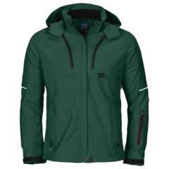 Softshell jas Dames werk green