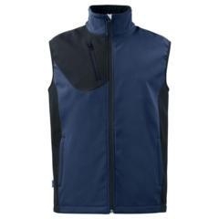 Softshell vest werk navy