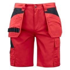 Werkbroek kort easycare red