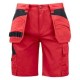 Werkbroek kort easycare red
