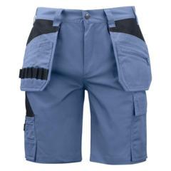 Werkbroek kort easycare blue