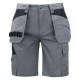Werkbroek kort easycare grey