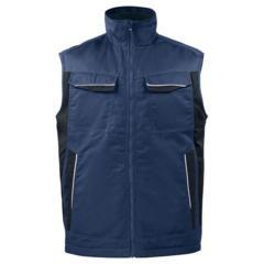 Vest gevoerd Heren navy