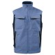 Service vest Heren werk blue