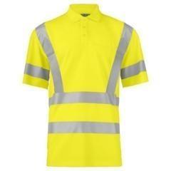 Polo iso geel