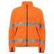 Fleecejas iso oranje