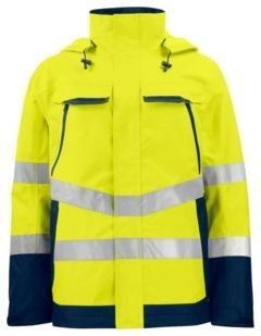 Werkjas iso-1 geel-marine