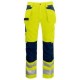 Werkbroek iso-1 geel-marine