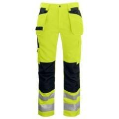 Werkbroek iso-1 geel-zwart