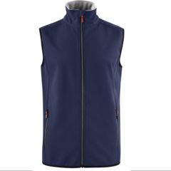 Softshell vest Heren navy