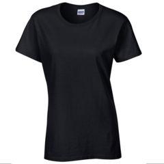 Heavy t-shirt zwart dames