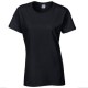 Heavy t-shirt zwart dames