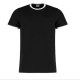 Multicolor T-shirt zwart-wit
